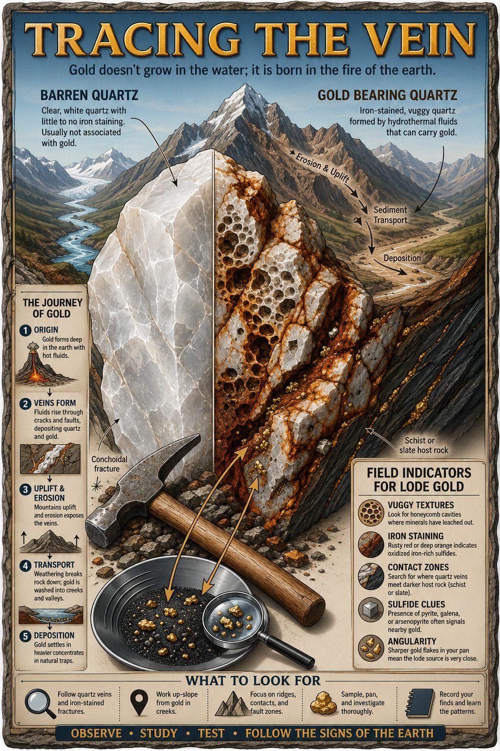 Faults and contacts PFA field guide visual